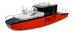 Elbåt arbetsbåt med eldrift 8 - 16 m