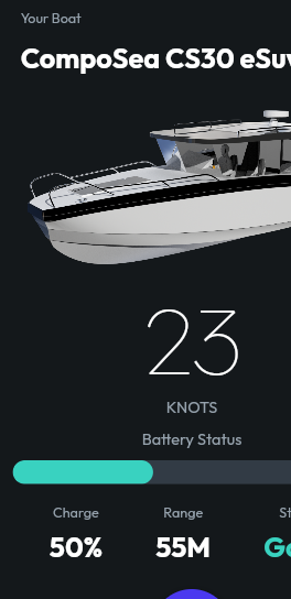 CompoSea Båtapp BoatApp. Övervaka och hantera din båt på distans med appen.